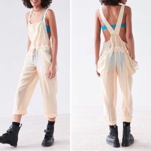 BDG Parachute Lightweight Bungee Overalls